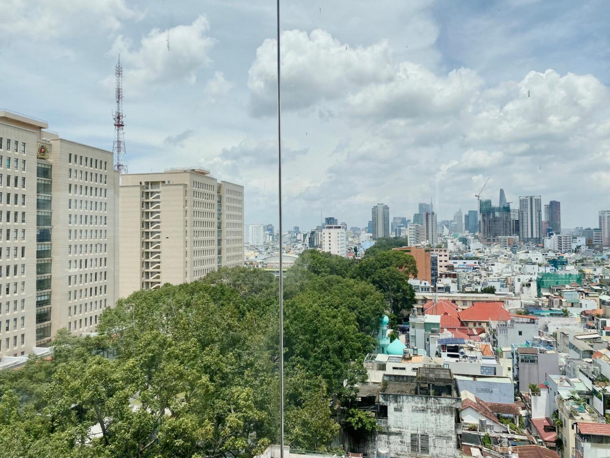 Happy Life Green Hotel Cidade de Ho Chi Minh Exterior foto